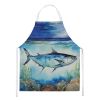 Bluefin Tuna Apron Cooking Kitchen Server Baking Crafts Gardening for Adult Women Men, Unisex, Large, Multicolor