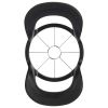 8-Wedge Stainless Steel Apple Slicer and Corer, Black