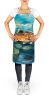 Brown Trout Apron Cooking Kitchen Server Baking Crafts Gardening for Adult Women Men, Unisex, Large, Multicolor