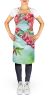 Pennsylvania Mountain Laurels in Watercolor Apron Cooking Kitchen Server Baking Crafts Gardening for Adult Women Men, Unisex, Large, Multicolor