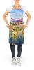 New Mexico Yucca Flower in Watercolor Apron Cooking Kitchen Server Baking Crafts Gardening for Adult Women Men, Unisex, Large, Multicolor